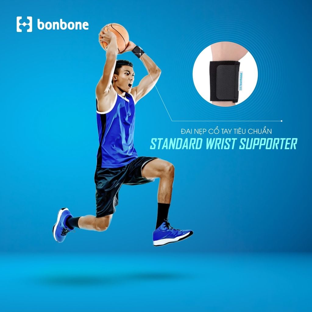 Đai Nẹp Cổ Tay STANDARD WRIST SUPPORTER bonbone Nhật Bản