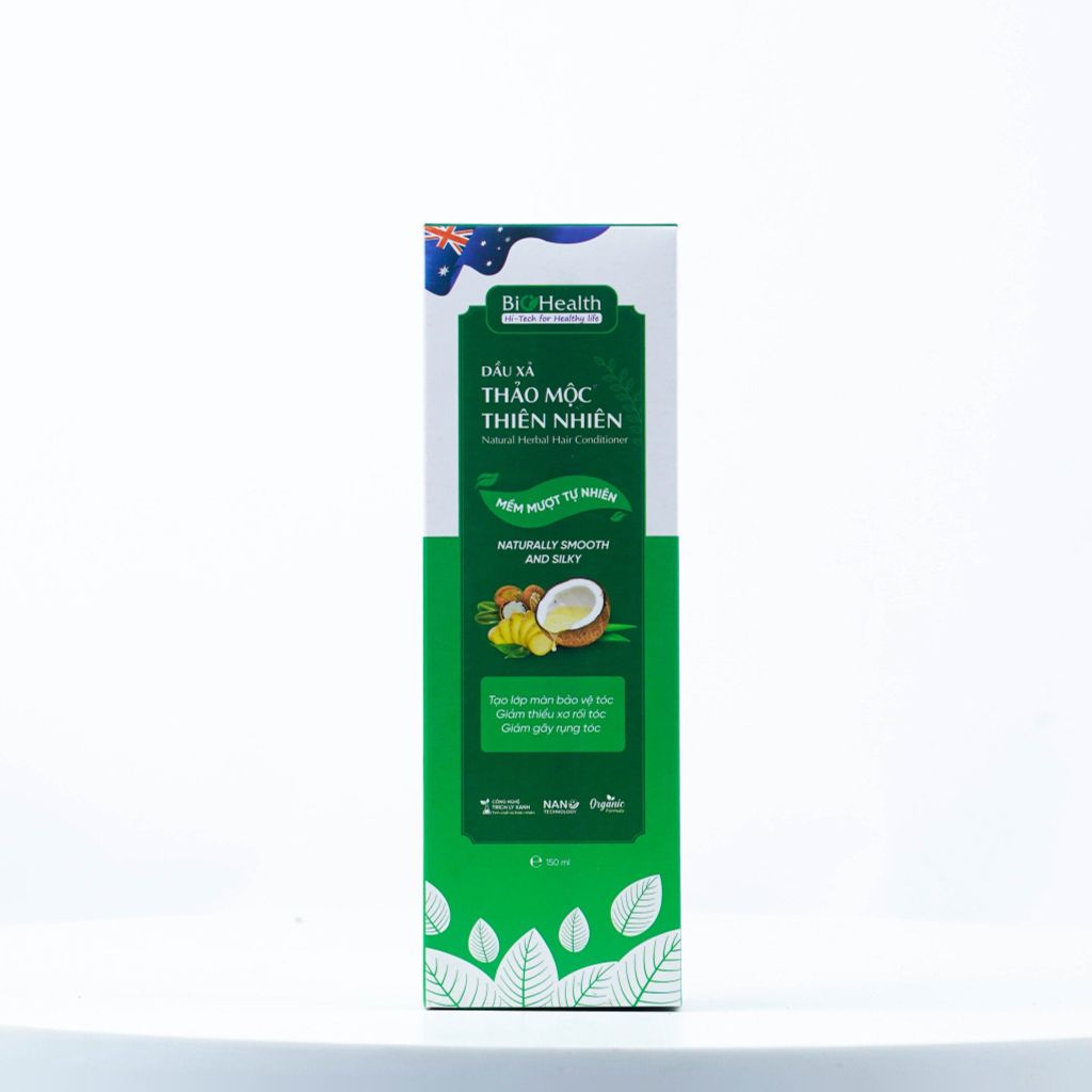 Dầu Xả Thảo Mộc Thiên Nhiên Biohealth 150ml Làm Mượt Tóc Hư Tổn, Xơ Rối