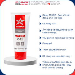 Bộ STARBALM Bảo Vệ Cấp Tốc Với Xịt Nóng, Xịt Lạnh, Gel Nóng, Gel Lạnh Nhanh Chóng, Hiệu Quả