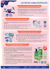 Combo 3 Món Chăm Sóc Mẹ & Bé Sau Sinh, Tặng Kèm Gel Tắm Thảo Dược Rau Má BioHealth Ngăn Ngừa Rôm Sẩy 290ml