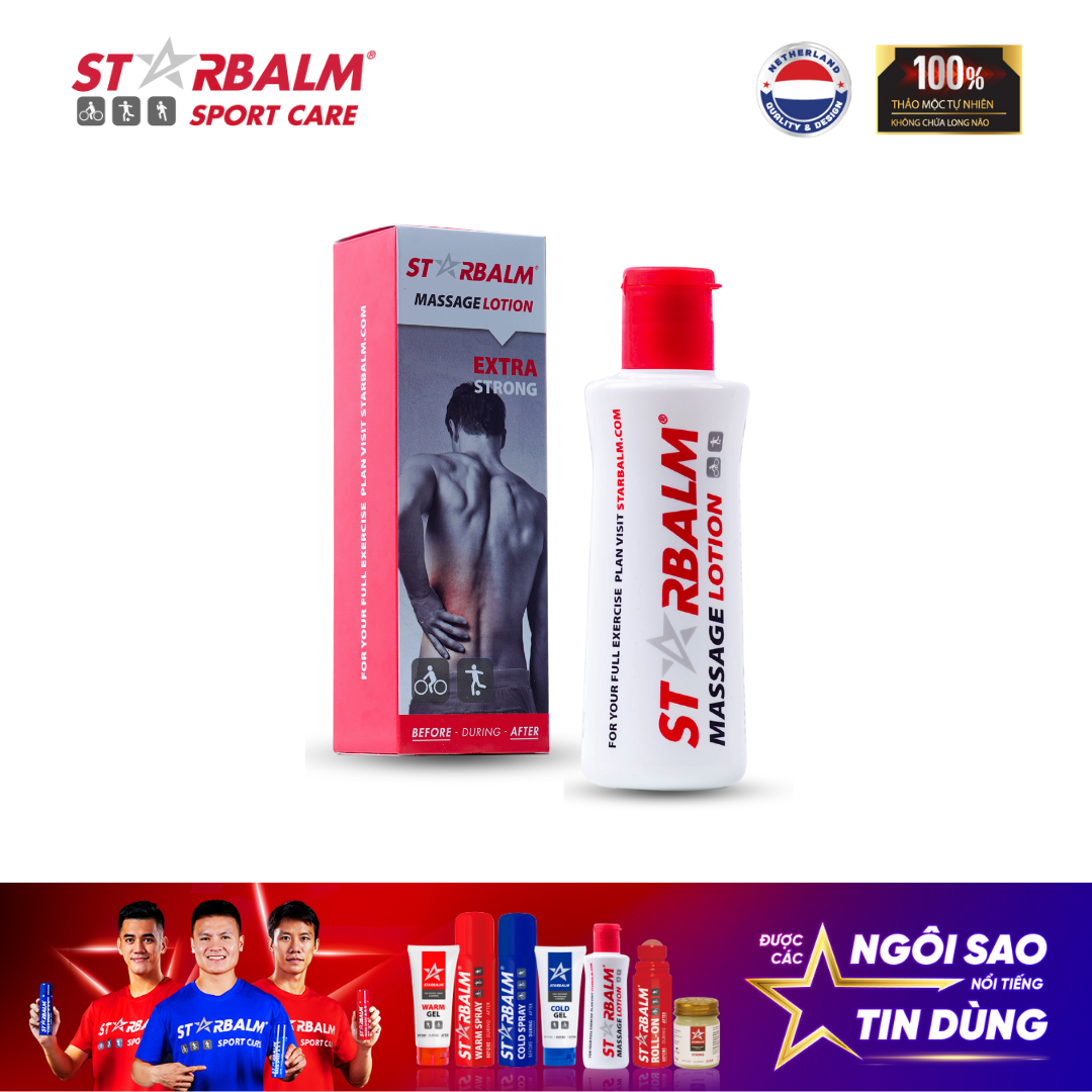 Kem Giảm Đau Nhức Cơ STARBALM MASSAGE LOTION