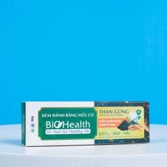 Kem Đánh Răng Hữu Cơ Than Gừng BioHealth, Chắc Khỏe Nướu Giảm Ố Vàng 70g