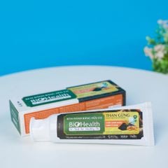 Kem Đánh Răng Hữu Cơ Than Gừng BioHealth, Chắc Khỏe Nướu Giảm Ố Vàng 70g
