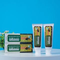 Kem Đánh Răng Hữu Cơ Than Gừng BioHealth, Chắc Khỏe Nướu Giảm Ố Vàng 70g