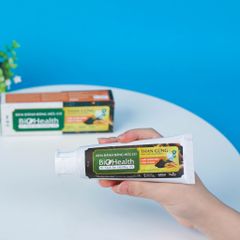 Kem Đánh Răng Hữu Cơ Than Gừng BioHealth, Chắc Khỏe Nướu Giảm Ố Vàng 70g