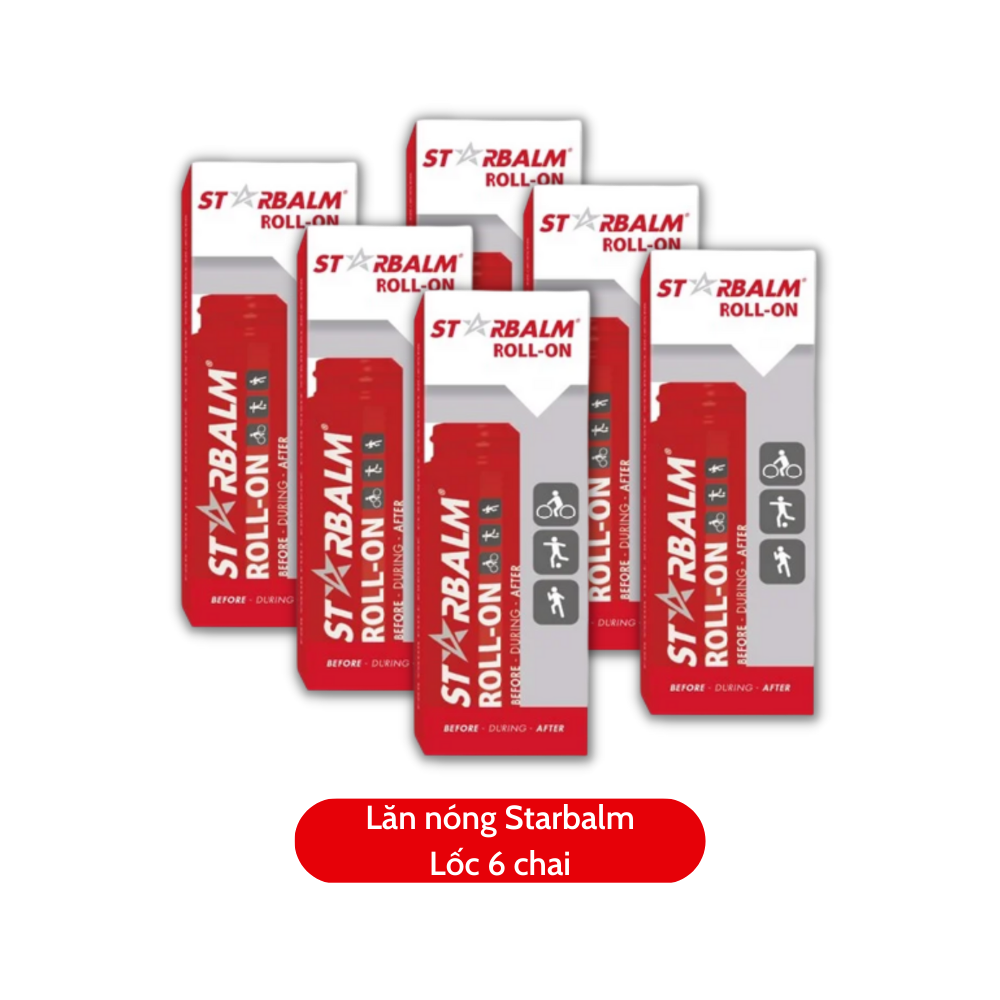 Chai Lăn Làm Nóng STARBALM 75ml