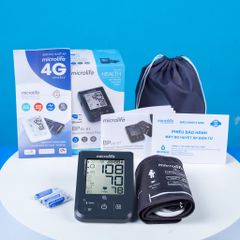 Máy Đo Huyết Áp Điện Tử Bắp Tay Microlife B4 BLUETOOTH (BT) Kết Nối BlueTooth, Tự Động Cập Nhật Dữ Liệu Lên Ứng Dụng Microlife Connected Health+