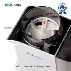 Máy Pha Sữa Bột Tự Động Biohealth BH6000 Pha Sữa Bột Nhanh Chỉ 10s, Không Vón Cục, Có App Mobile Điều Khiển Từ Xa