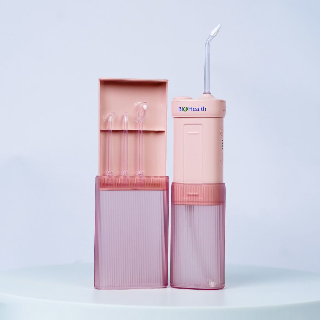 Máy Tăm Nước Biohealth FL P06, Sạch Mảng Bám, Nhỏ Gọn Tiện Lợi Khi Đi Du Lịch