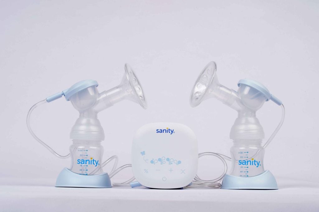 Máy Hút Sữa Điện Đôi SANITY S6306, Hút Luân Phiên Dễ Dàng, Kích Thích Tuyến Sữa Hiệu Quả