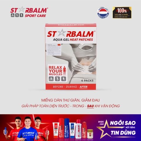 Miếng Dán Nhiệt STARBALM HEAT PATCHES
