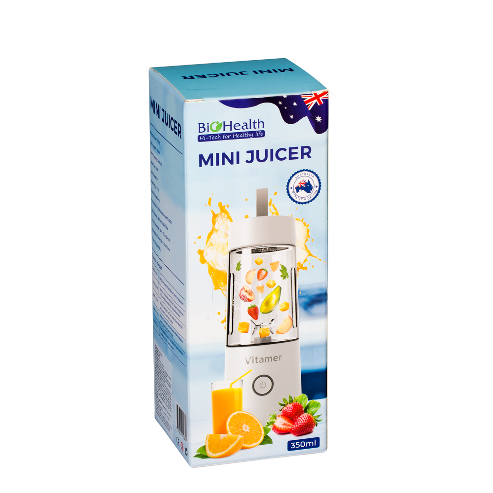 (Gift) Máy Xay Sinh Tố Cầm Tay Biohealth Mini Juicer trị giá 850.000đ