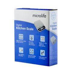 (Gift) Cân Tiểu Ly Điện Tử Nhà Bếp Microlife CK722, Tiện Lợi, Dễ Dùng, Tối Đa 5kg trị giá 300.000đ
