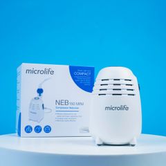 Máy Xông Khí Dung Microlife NEB 150 Mini, Nhỏ Gọn, Dễ Sử Dụng, Xông Êm, Bảo Hành Chính Hãng