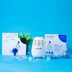 Máy Xông Khí Dung Microlife NEB 150 Mini, Nhỏ Gọn, Dễ Sử Dụng, Xông Êm, Bảo Hành Chính Hãng