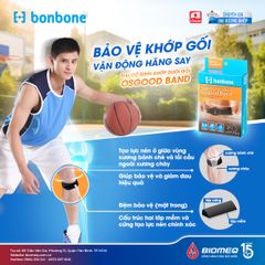 Đai Cố Định Khớp Dưới Gối OSGOOD BAND FREESIZE bonbone Nhật Bản