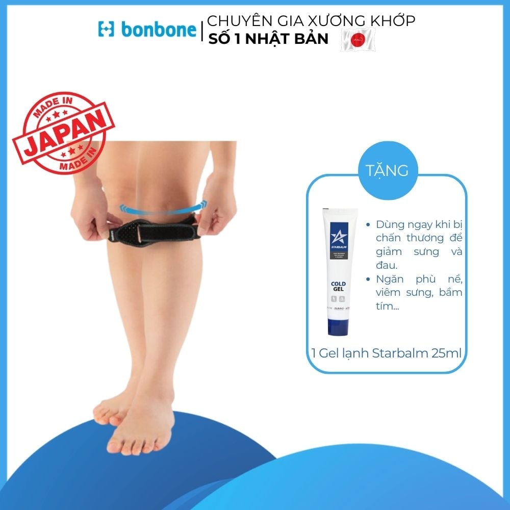 Đai Cố Định Khớp Dưới Gối OSGOOD BAND FREESIZE bonbone Nhật Bản