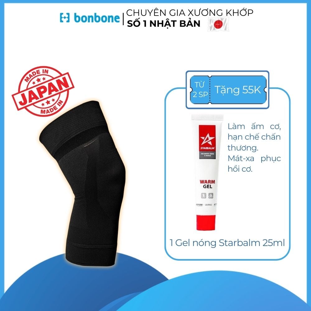 Đai Hỗ Trợ Đầu Gối Fit Knee bonbone Nhật Bản