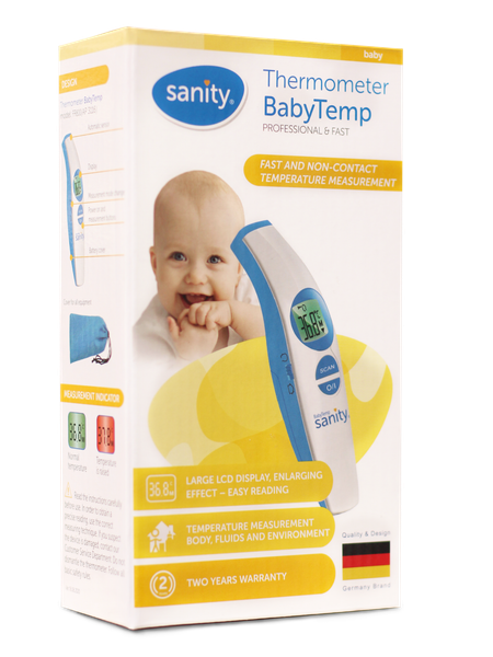 Nhiệt Kế Điện Tử Hồng Ngoại Đo Trán Sanity AP - 3116