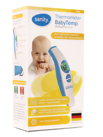 Nhiệt Kế Điện Tử Hồng Ngoại Đo Trán Sanity AP - 3116