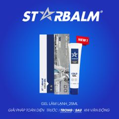 (Gift) Gel lạnh Starbalm 25ml trị giá 55.000đ, tan nhanh sưng bầm tím, bong gân