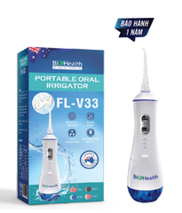 Máy Tăm Nước Cá Nhân Biohealth FL - V33, Tia Nước Mạnh Mẽ, Làm Sạch Kẽ Răng