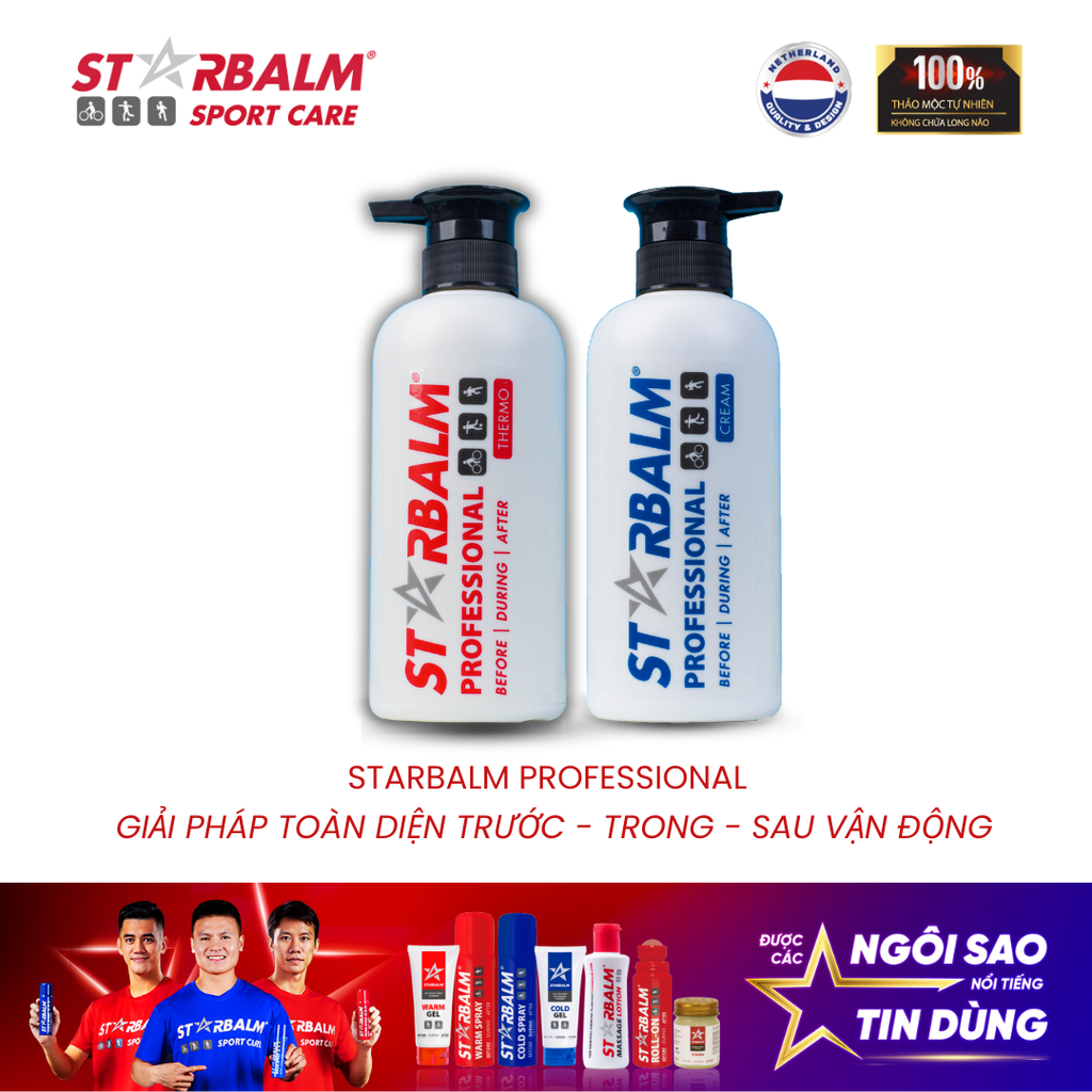 STARBALM Professional - Kem nền massage chuyên nghiệp