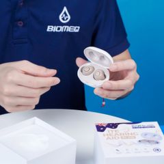 Máy Trợ Thính Đeo Trong Tai (Ite) BioHealth Jh-A39 Nhỏ Gọn, Dễ Đeo, Sử Dụng Pin Sạc Tiện Lợi