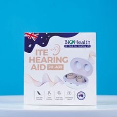 Máy Trợ Thính Đeo Trong Tai (Ite) BioHealth Jh-A39 Nhỏ Gọn, Dễ Đeo, Sử Dụng Pin Sạc Tiện Lợi