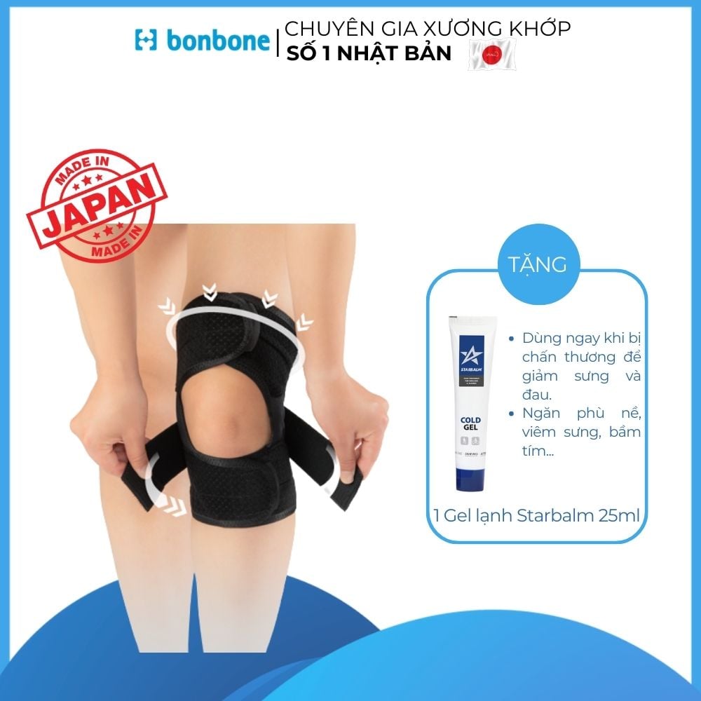 Đai Cố Định Đầu Gối THIN PF CROSS BELT bonbone Nhật Bản