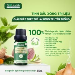 Tinh Dầu Xông Trị Liệu BioHealth Hỗ Trợ Giải Cảm Giảm Căng Thẳng 10ml