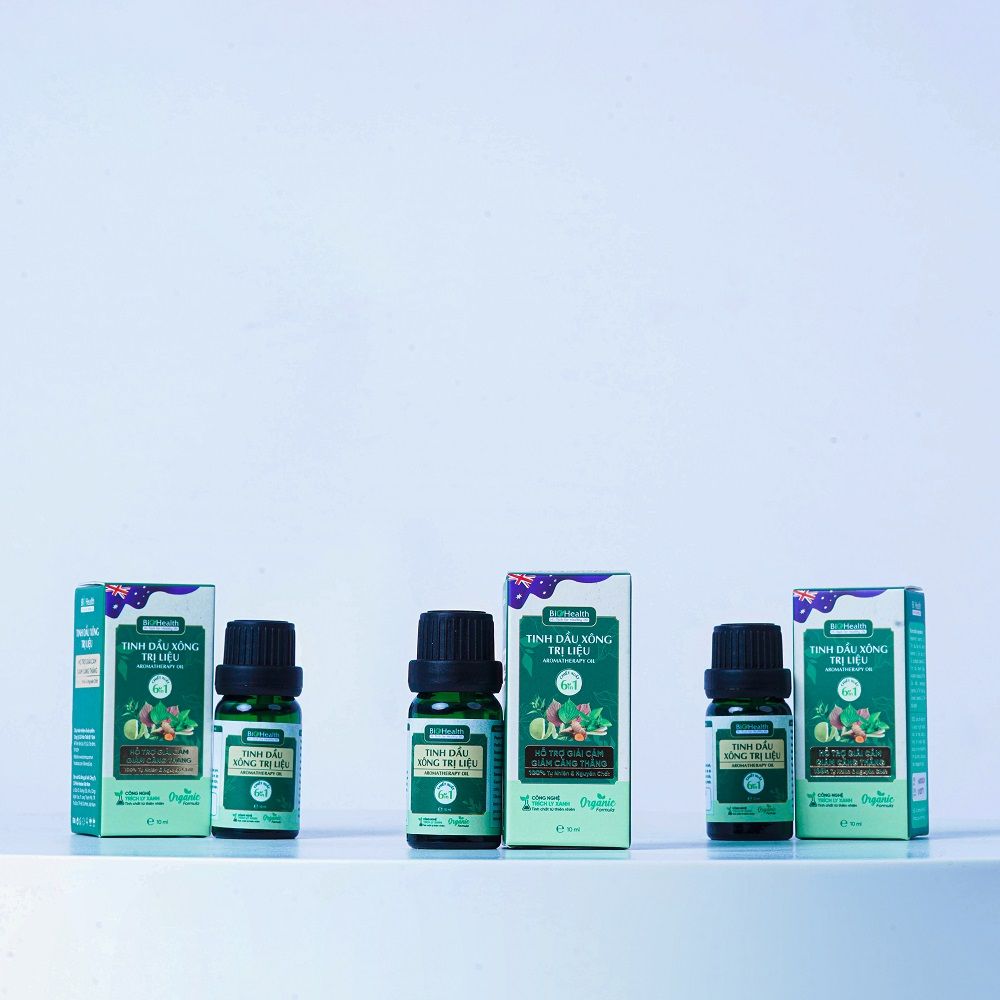 Tinh Dầu Xông Trị Liệu BioHealth Hỗ Trợ Giải Cảm Giảm Căng Thẳng 10ml