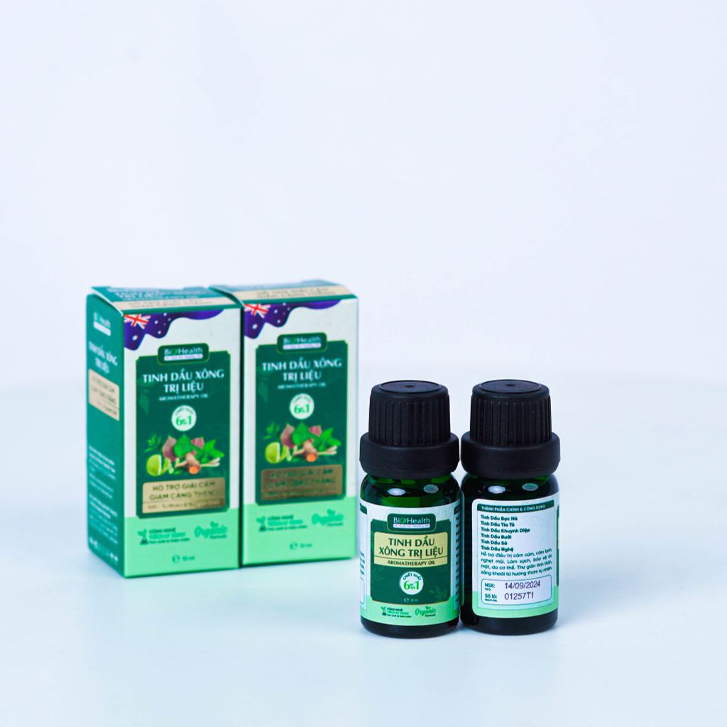 Tinh Dầu Xông Trị Liệu BioHealth Hỗ Trợ Giải Cảm Giảm Căng Thẳng 10ml