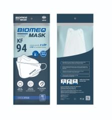 Khẩu trang KF94 BIOMEQ MASK+  TÚI 10 CÁI
