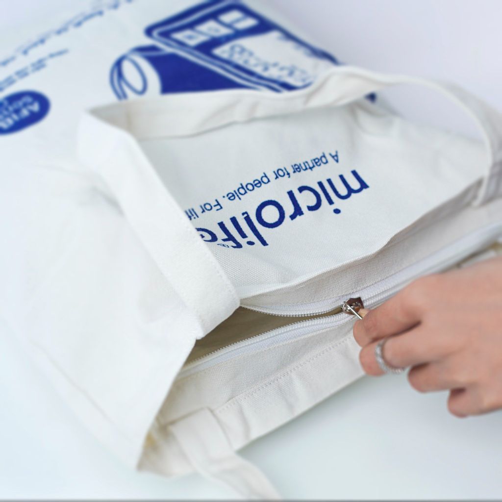 (Gift) 01 túi canvas Microlife cao cấp, có khóa kéo