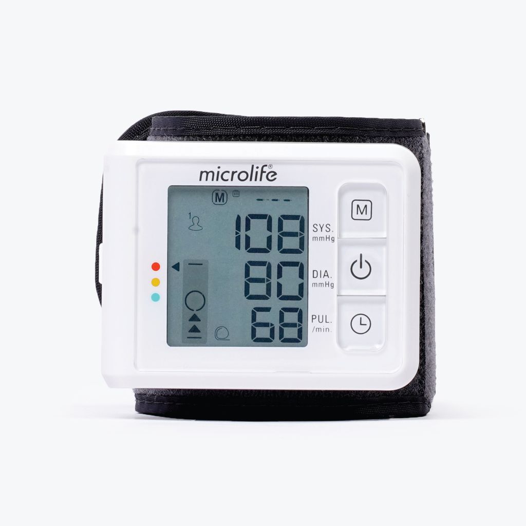 Máy Đo Huyết Áp Điện Tử Cổ Tay Microlife W70