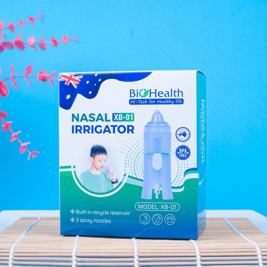 Dụng Cụ Rửa Mũi BioHealth XB-01, Dùng Kèm Máy Xông Mũi Họng