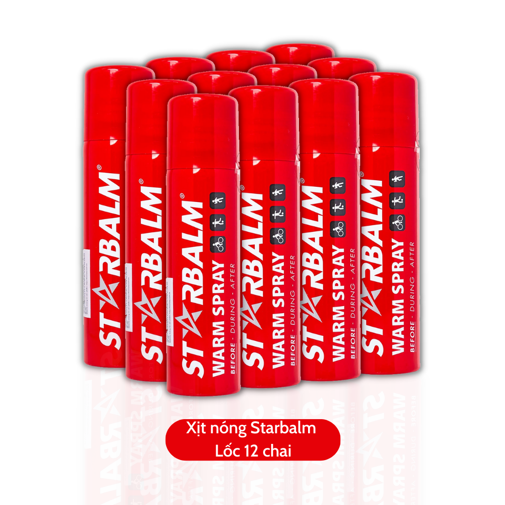 Chai Xịt Nóng WARM SPRAY STARBALM 150ml