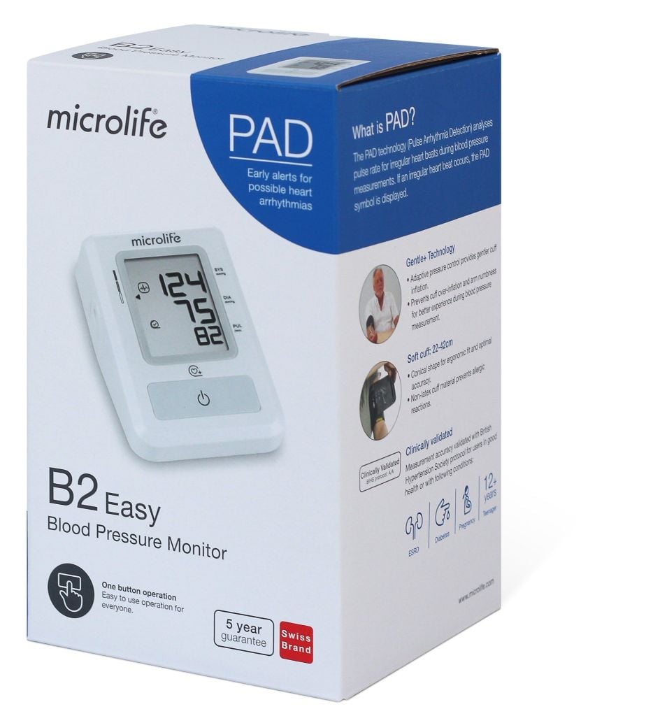 Máy Đo Huyết Áp Bắp Tay Microlife B2 Basic