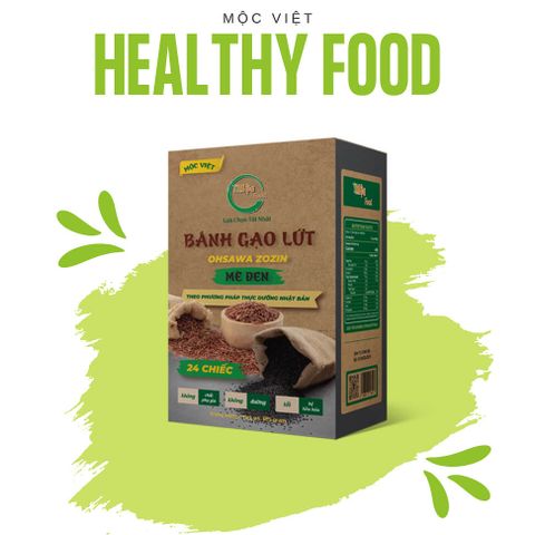  Bánh ăn kiêng gạo lứt Mộc Việt 