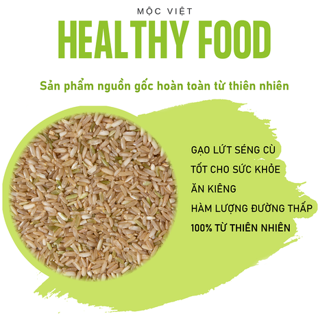  Gạo lứt Séng Cù gói 1kg 