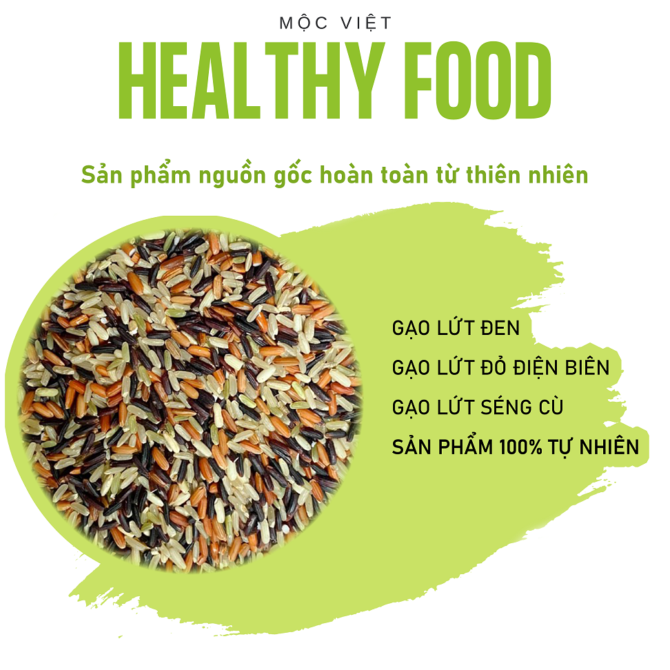 Gạo Lứt Đỏ Hữu Cơ - Thực Phẩm Không Thể Thiếu Cho Sức Khỏe Tốt