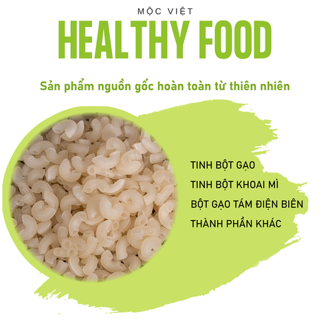  Nui tinh bột gạo tám thơm gói 500g 