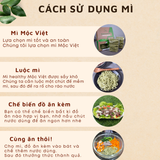  Mì rau cải bó xôi hộp 300g 