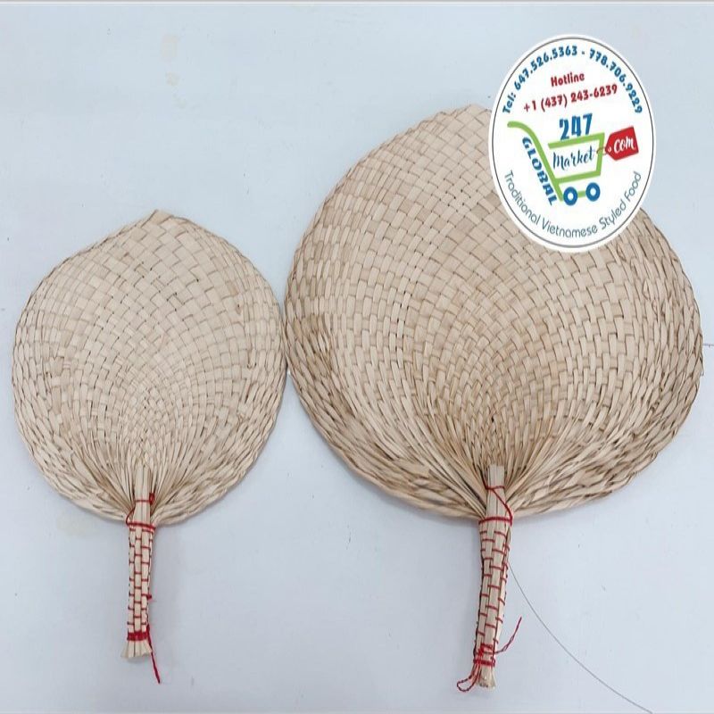  Quạt lá cọ tự nhiên 
