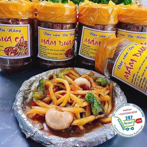  Mắm dưa cà đà nẵng* 