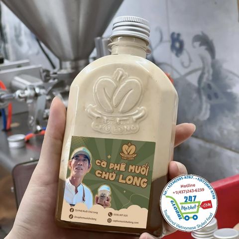  cà phê muối chú long 