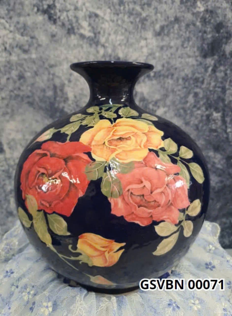  PH 134 HÚT LỘC XANH VẼ HOA HỒNG 