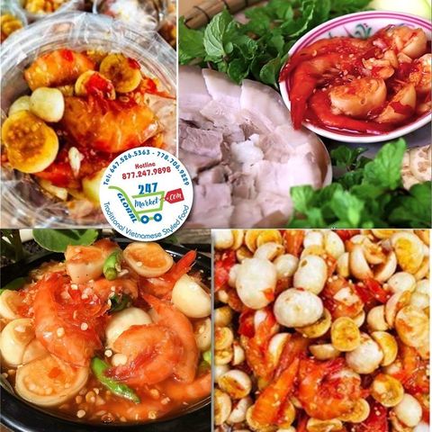  Mắm cà tôm dì cẩn* 