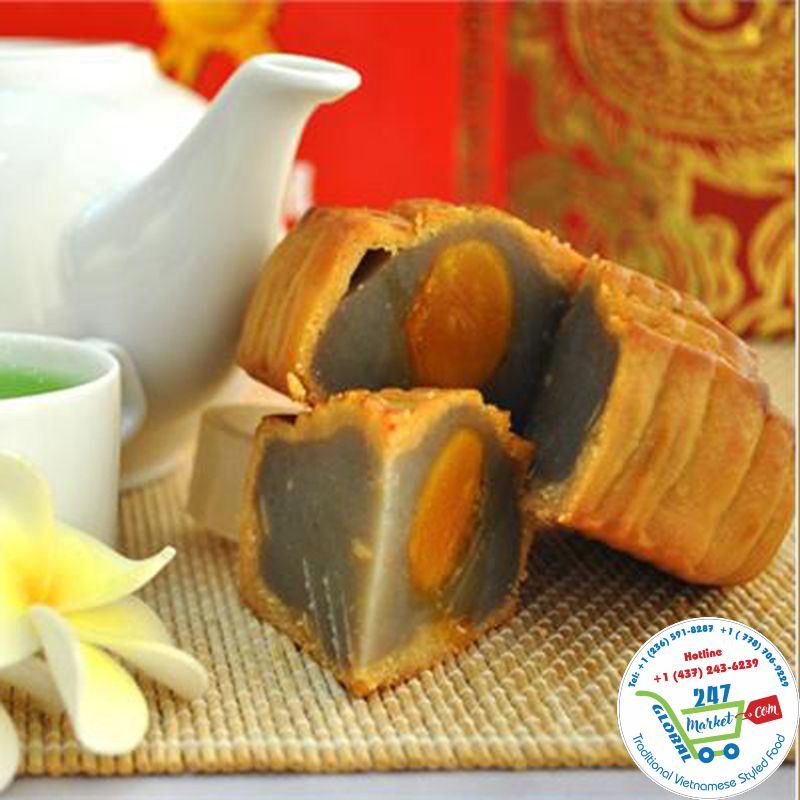  Bánh nướng trung thu môn sen 